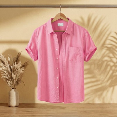 Premium Quality Short Sleeve Shirt Pink
